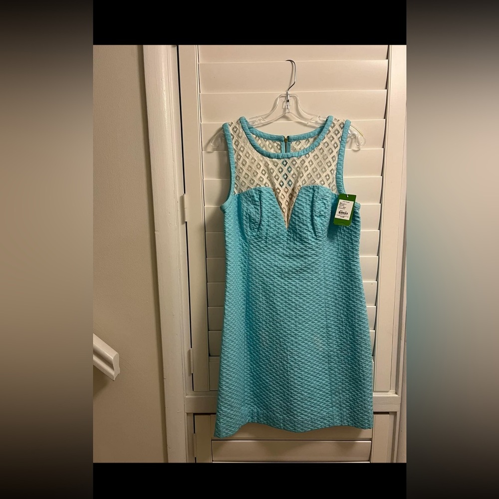 Lilly Pulitzer Blue Vandalia Shift Dress